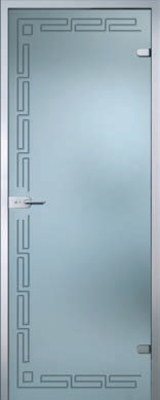 Стеклянная дверь модель "Аврора"