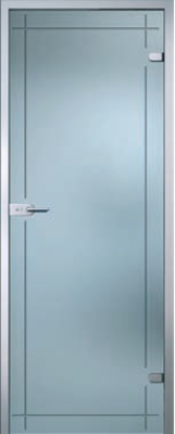 Стеклянная дверь модель "Изабела".