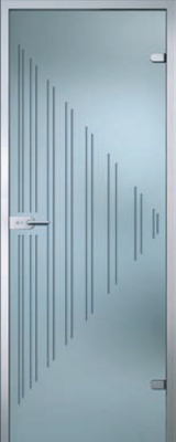 Стеклянная дверь модель "Ребекка".